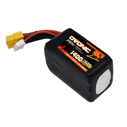 Batería Lipo OVONIC 1400mAh 6S 22.2V 150C XT60 para dron de carreras
