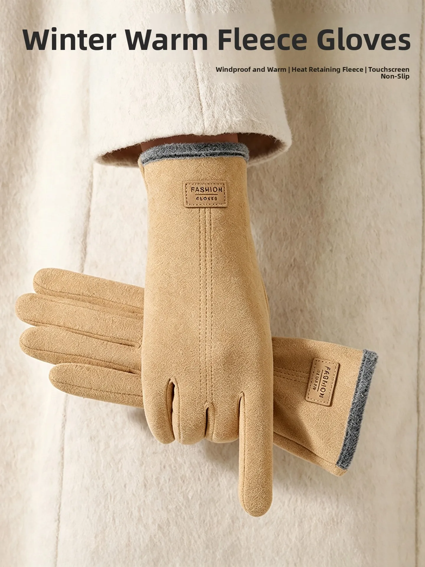 Women's Winter Touchscreen Gloves 2026 New Style Riding Driving  Vehicle Warm Windproof Cold Proof JIFANPAUL Brand