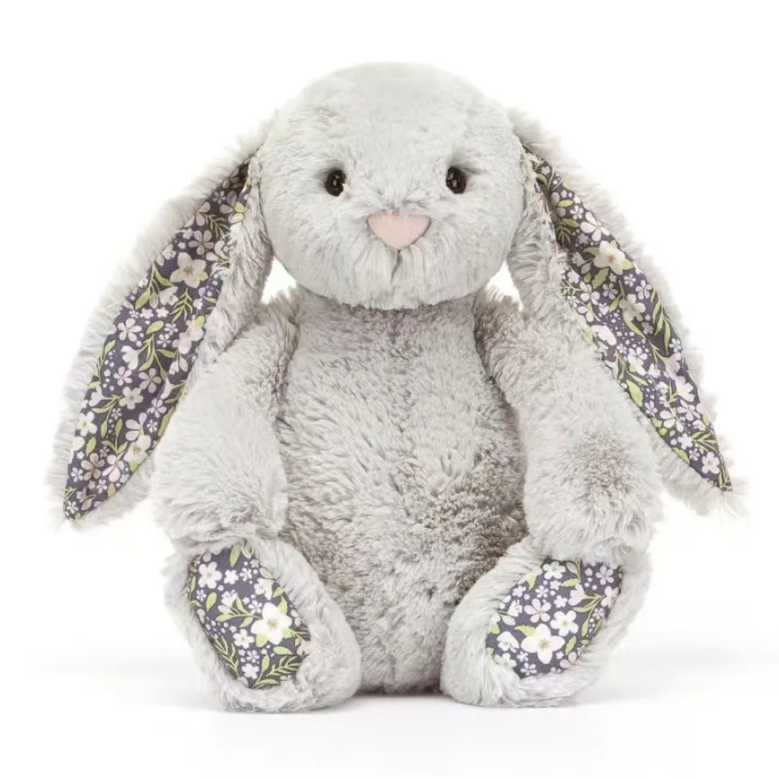 Étiquette Jca lapin bonnie floral fraise blanche, décoration complète pour la maison, bureau, accessoires kawaii, décoration de salon