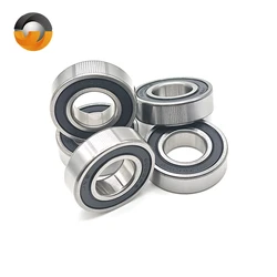2pcs/lot 6003RS Motor Grade Deep Groove Ball Rolling Bearings 6003-RS 6003RS 17x35x10 mm High Quality Bearing Steel