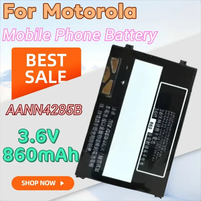 

100% новый высококачественный аккумулятор для мобильного телефона AANN4285B 3,6 В 860 мАч для Motorola V180 V188 C375 C381 C550 V220 V226