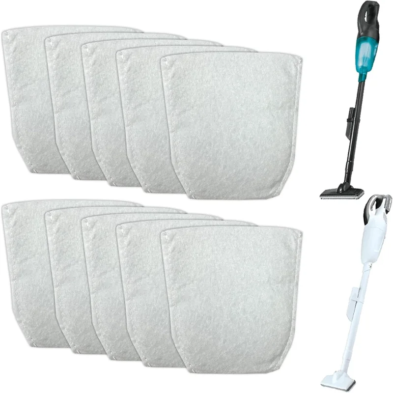 

WHYY-10Pack Vacuum Cleaner Bags For CL100/106/180 /183/ DCL180 Cordless Vacuum Cleaner, Comparable To Part 443060-3