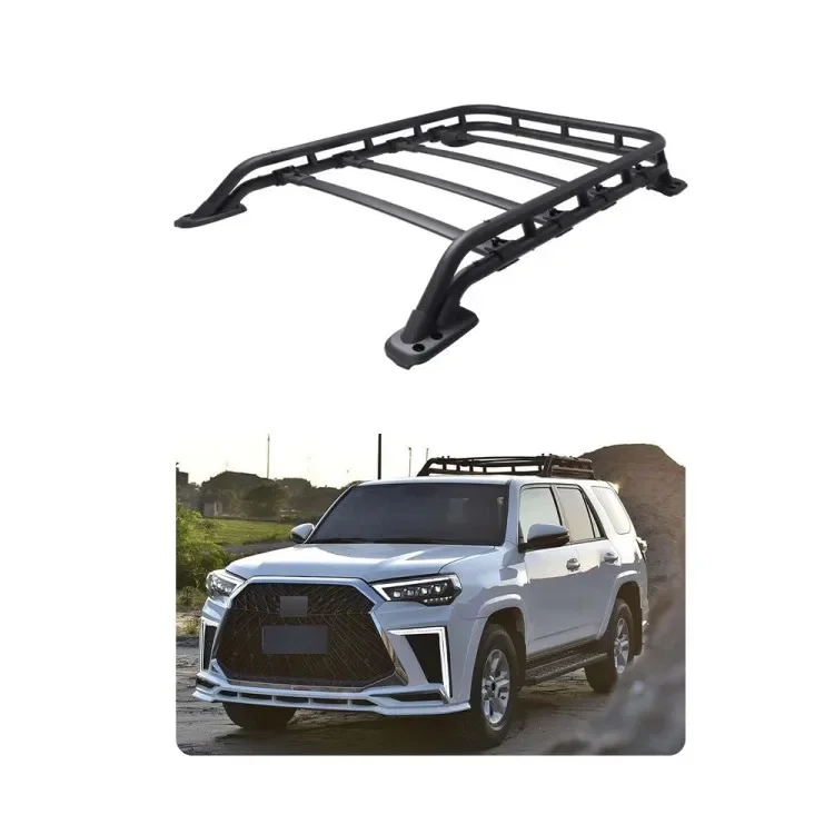 Aluminum Steel 4x4 Roof Racks Off-Road Roof Platform For 4 Runner 2010-2022 Body Kit Luggage Rack Exterior Accessories