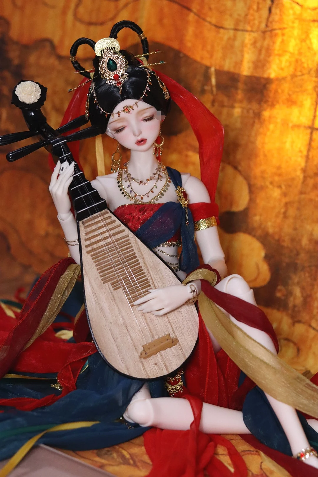 

1/4 1/3 весы BJD, древний костюм, китайское платье феи Hanfu, наряд для BJD/SD MSD SD13, аксессуары для кукол больших девочек A1268