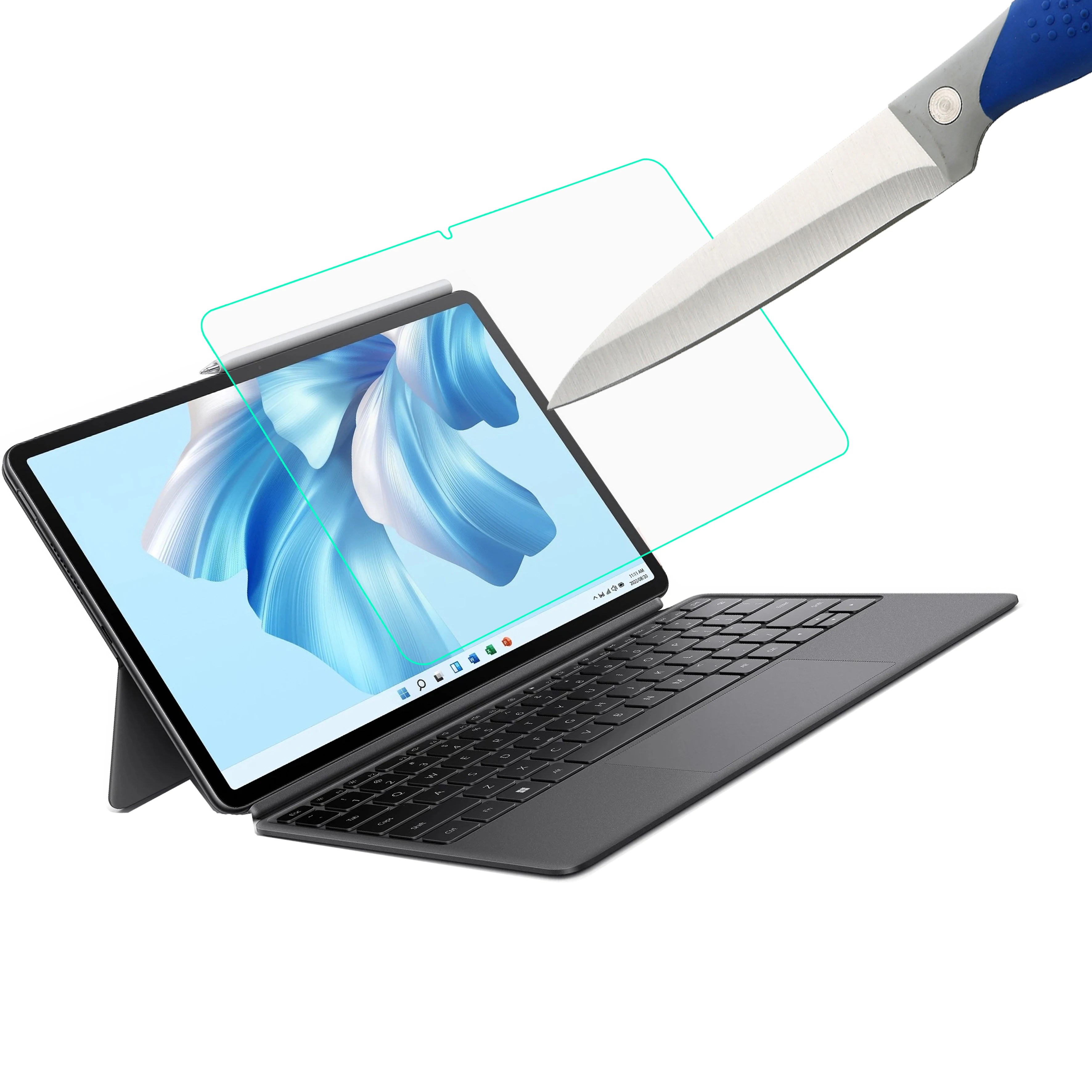 Mr.Shield [2-Pack] Screen Protector For HUAWEI MateBook E Go 12 Inch [Tempered Glass] [Japan Glass with 9H Hardness]