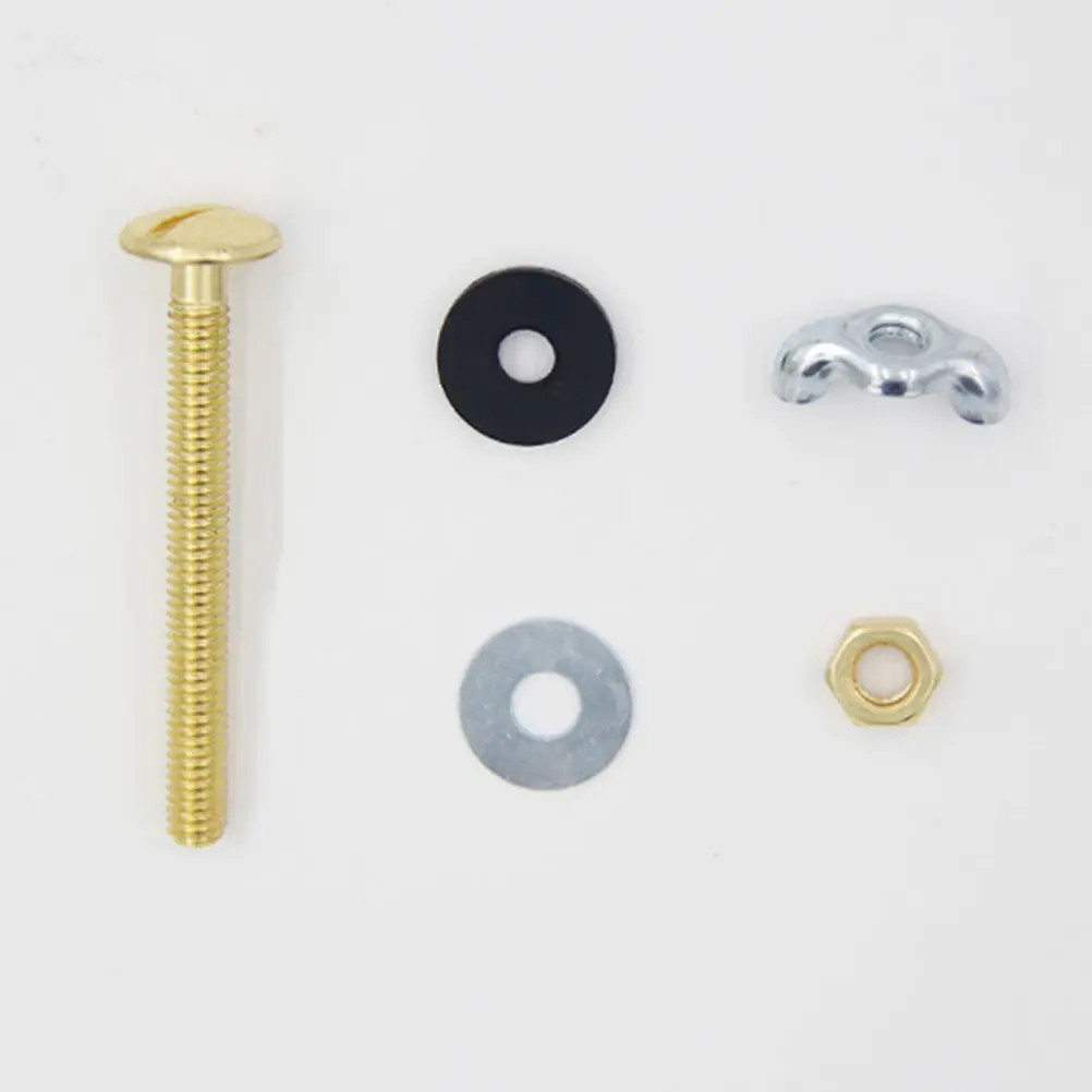 

2Pcs Heavy Duty Toilet Tank Bolts and Washers High Strength Corrosion Resistant Fixing Bolts for Toilet Replacement Parts Tank