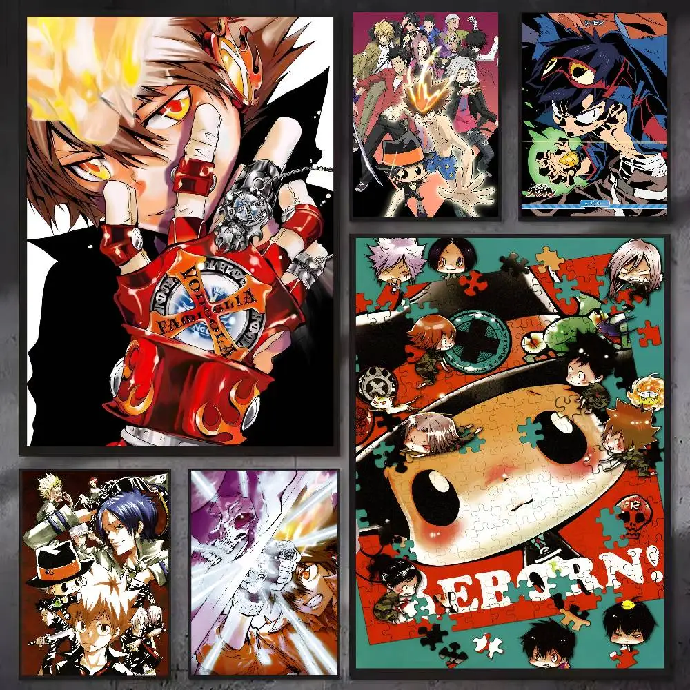 1pc Passionate K-Katekyo Hitman R-Reborn Poster Sticker Print Waterproof Wall Art For Living Room Bedroom Home Decor