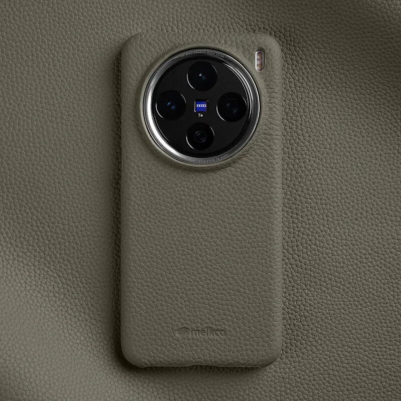 Melkco Real Leather Case for Vivo X200 /Pro /mini Premium Handmade Genuine Leather Back Phone Cover for Vivo X200Pro X200mini