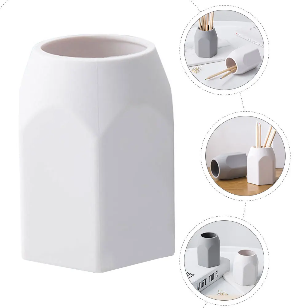 

Silicone Pencil Holder Desktop Pen Organizer Office Desk Accessory Multi-Functional Marker Holder Organizer Stationery Sundries