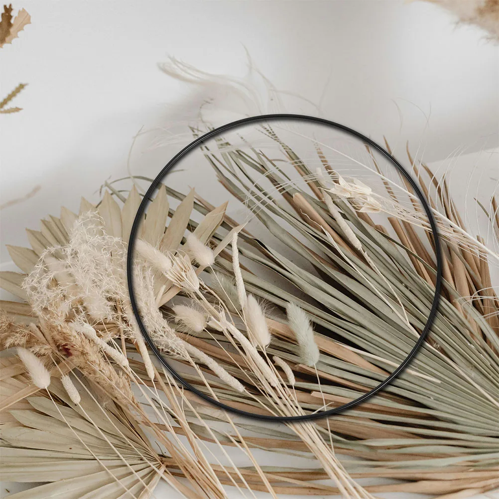 

9pcs Floral Wreath Hoops Iron Diy Flower Ring Frames Wedding Home Decor Wall Hanging Craft Wreath Forms 15Cm 20Cm 25Cm