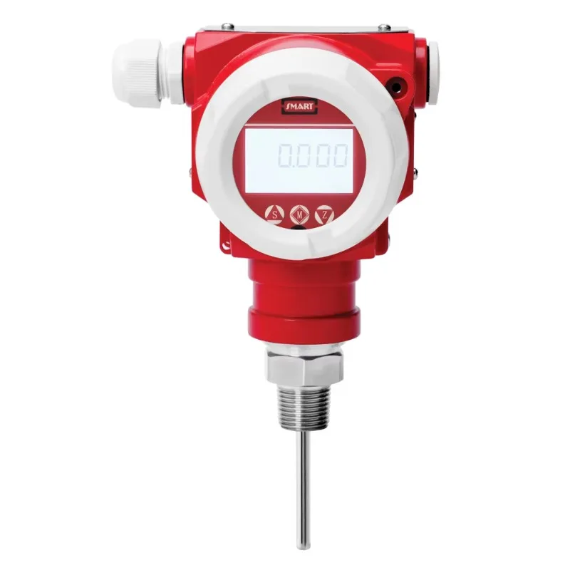 Waterproof IP67 Pt100 Temperature Transmitter / Sensor With Display