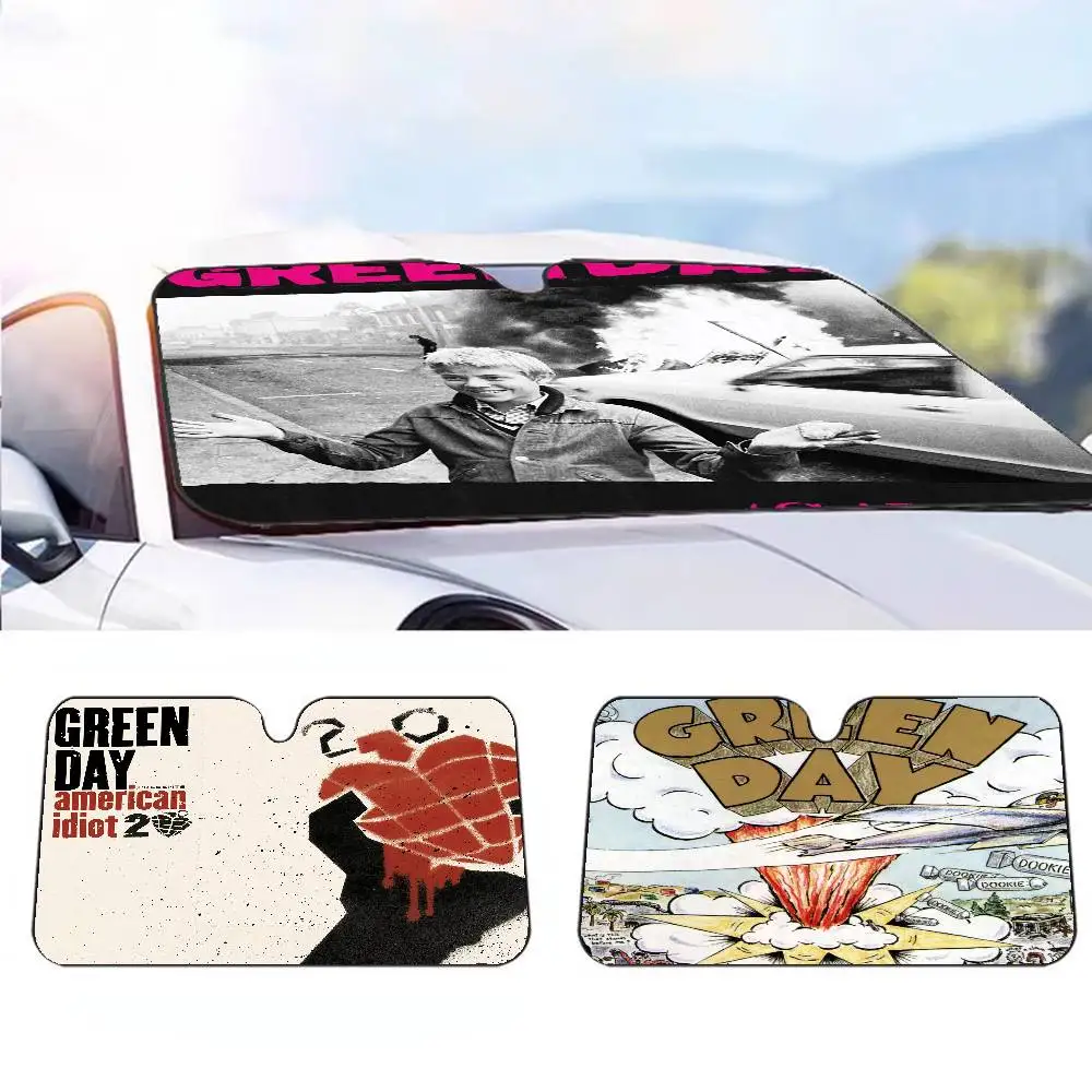 

Band G-Green D-Day Saviors Горячий альбом Автомобильный солнцезащитный козырек Зонтик Солнцезащитный козырек на лобовое стекло автомобиля Защита от ультрафиолета и внутренний охладитель