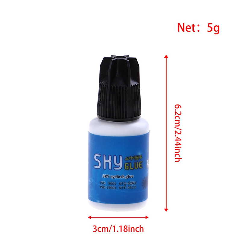 5g Sky S+ Glue 1s Fast Dry Strong False Eyelash Extension Glue Adhesive Glue