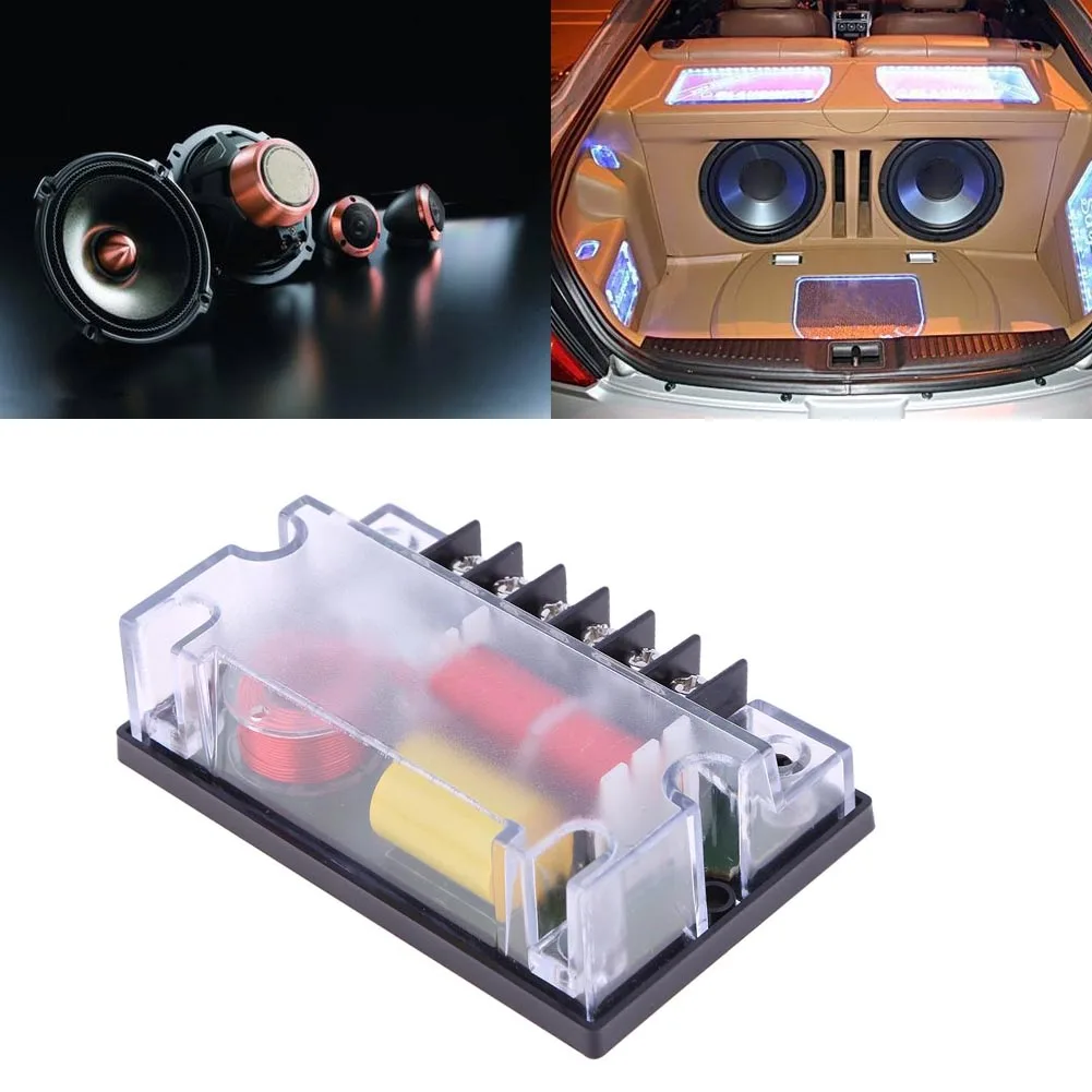 2 قطعة سيارة 2 طريقة مكبر صوت مقسم التردد مكبر الصوت موجة تصفية كروس تصفية سيارة الصوت كروس اكسسوارات السيارات #2