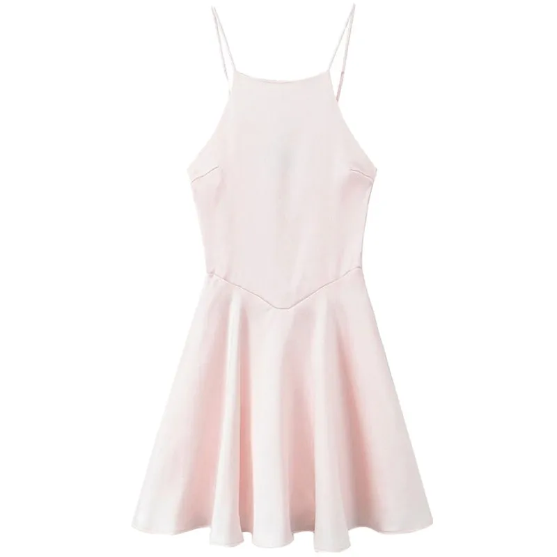 Summer 2024 Women's Faion ort Silk Satin Dr Strapl Gown Ele Sle No Sve Neline Other Material 00%