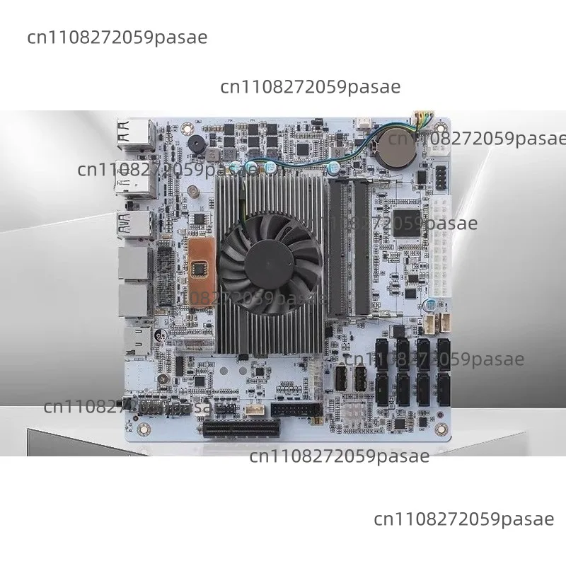 8 Disks - I5-8265UES Onboard 8SATA + Dual M.2 + Dual DDR
