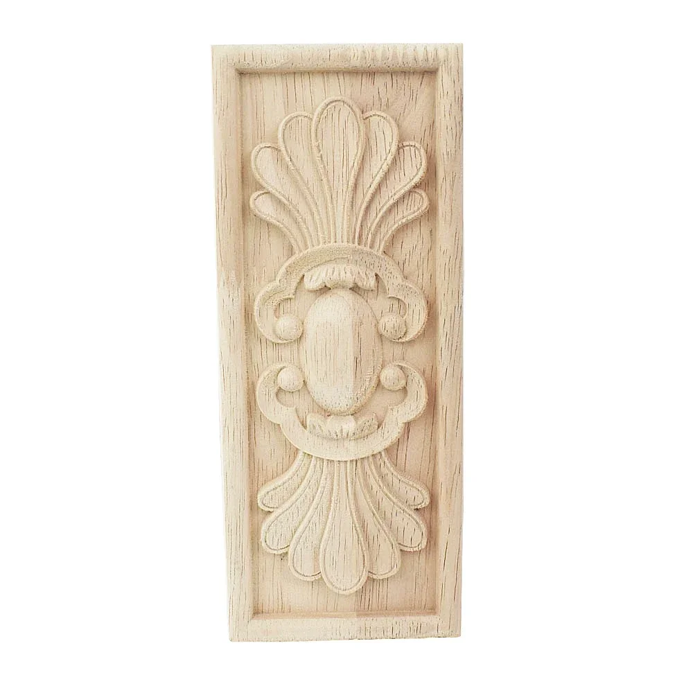 Wood Vintage Home Applique Wedding Decoration Accessories Modern Furniture Applique Wooden Figurines Living Room Decoration