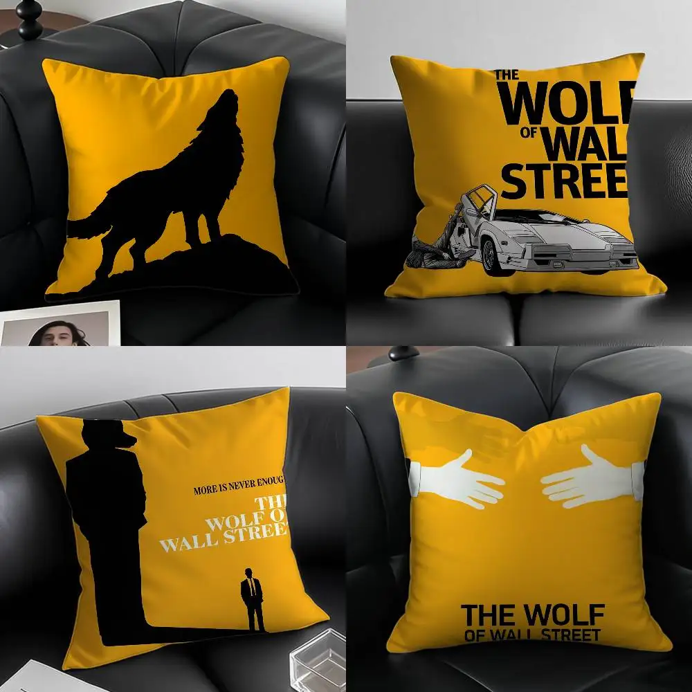 

The Wolf Of Wall Street Pillow Case Custom Printed Brushed Fleece Pillow, Baby Skin-Touch, Eco-Friendly Dye-Sublimation Cushion