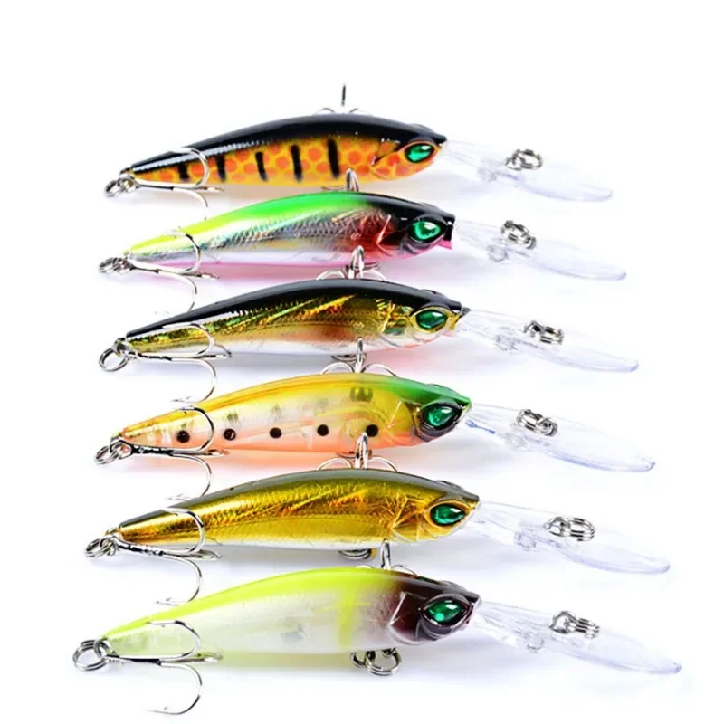 Minnow Crankbaits Fishing Lure/Accessories/Tackle Pesca Hooks Swimbait Hard Bait Artificial Wobbler For Fish/Pike/Trolling