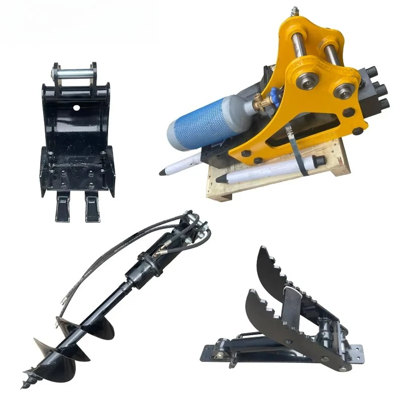 Construction Machinery Parts with Quick Connection Device Parts Mini  Wood Grab Thumb Clip