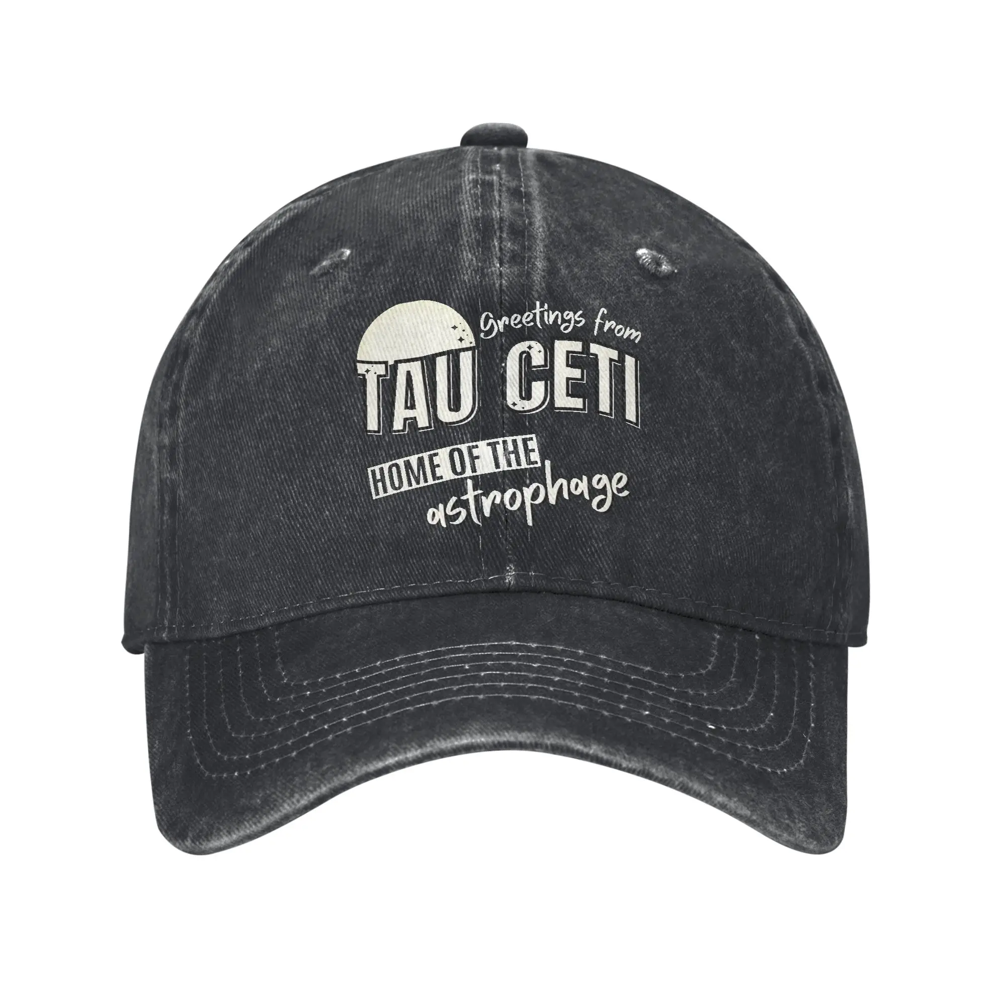 Fashion Project Hail Mary Greetings from Tau Ceti Baseball Caps Unisex Style Distressed Washed Snapback Cap  Outdoor Hats Cap