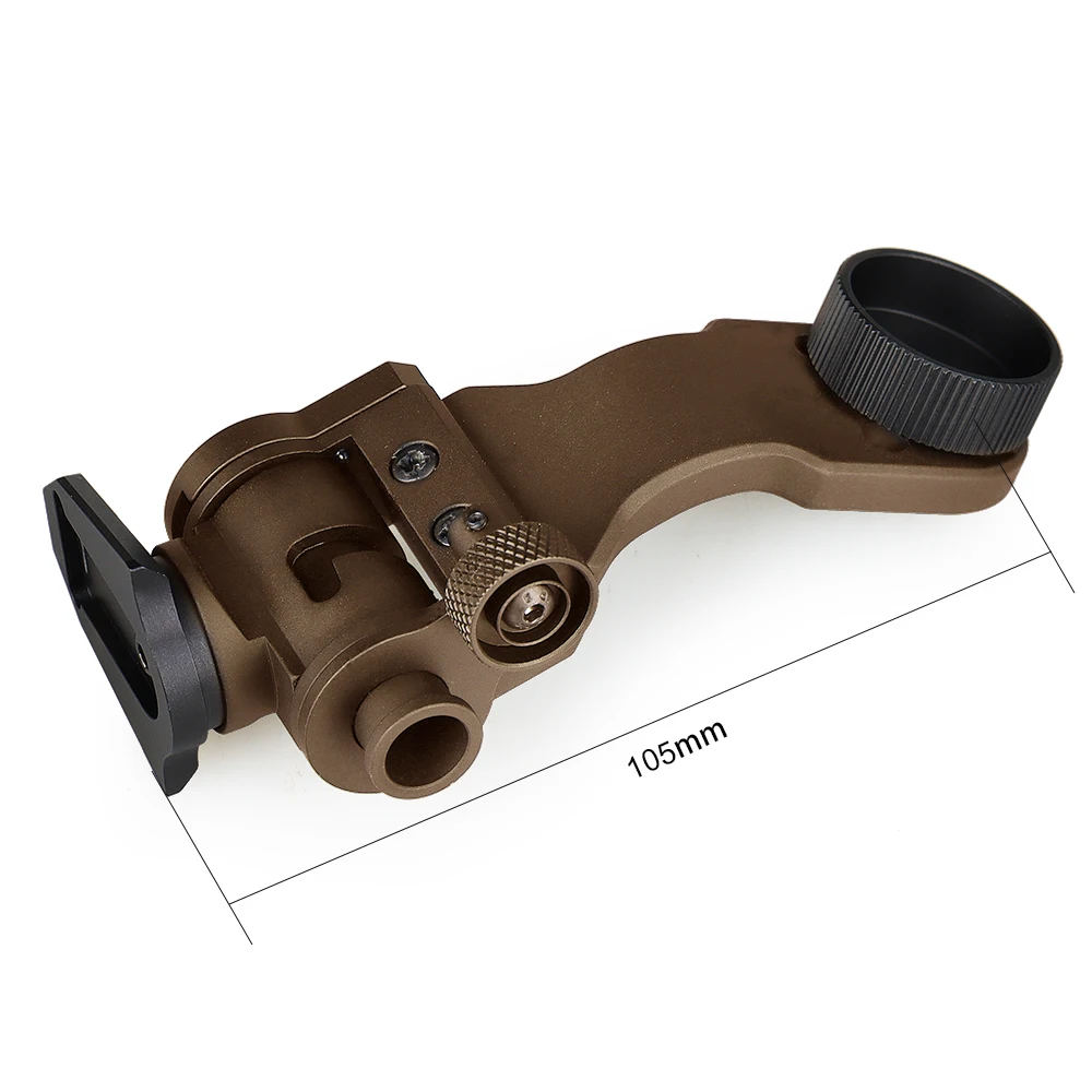 Aluminum PVS-14 Dovetail J Arm Upon the Standard NVG J Arm Night Vison Mount On helmet Adapter OS24-0245