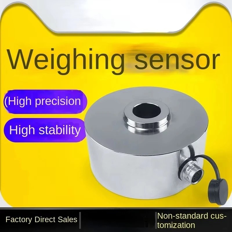 Load Cell through Hole Safety Valve Open   Pressure Weight Built-in Transmitter Sensor