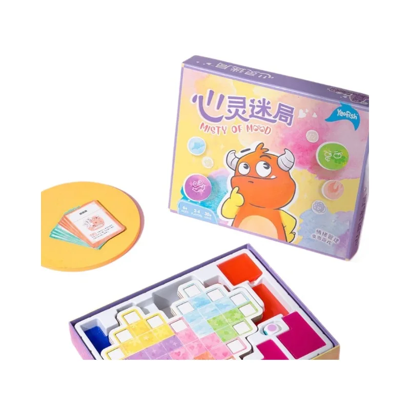 

Mind Puzzle Children's Emotional Cognitive Management Children's Board Games Parent-Child Educational Toys Gifts 1pc