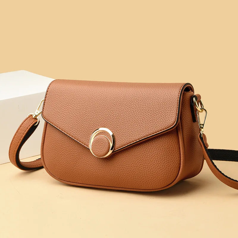 

​​2025 Minimalist Square Crossbody Bag Compact Work Commuter Purse Top Grain Leather Coffee Run Ready Sustainable Luxe​​