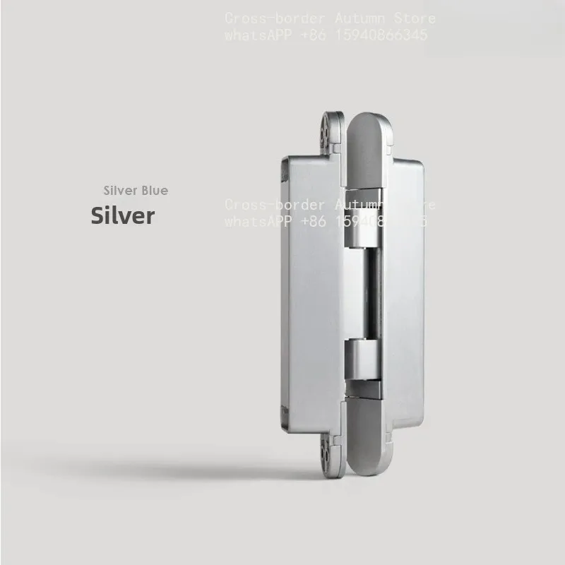 Hidden Adjustable Hydraulic Hinge Multi‑Function Automatic Rebound Positioning Concealed Door Hinge for Wooden Door