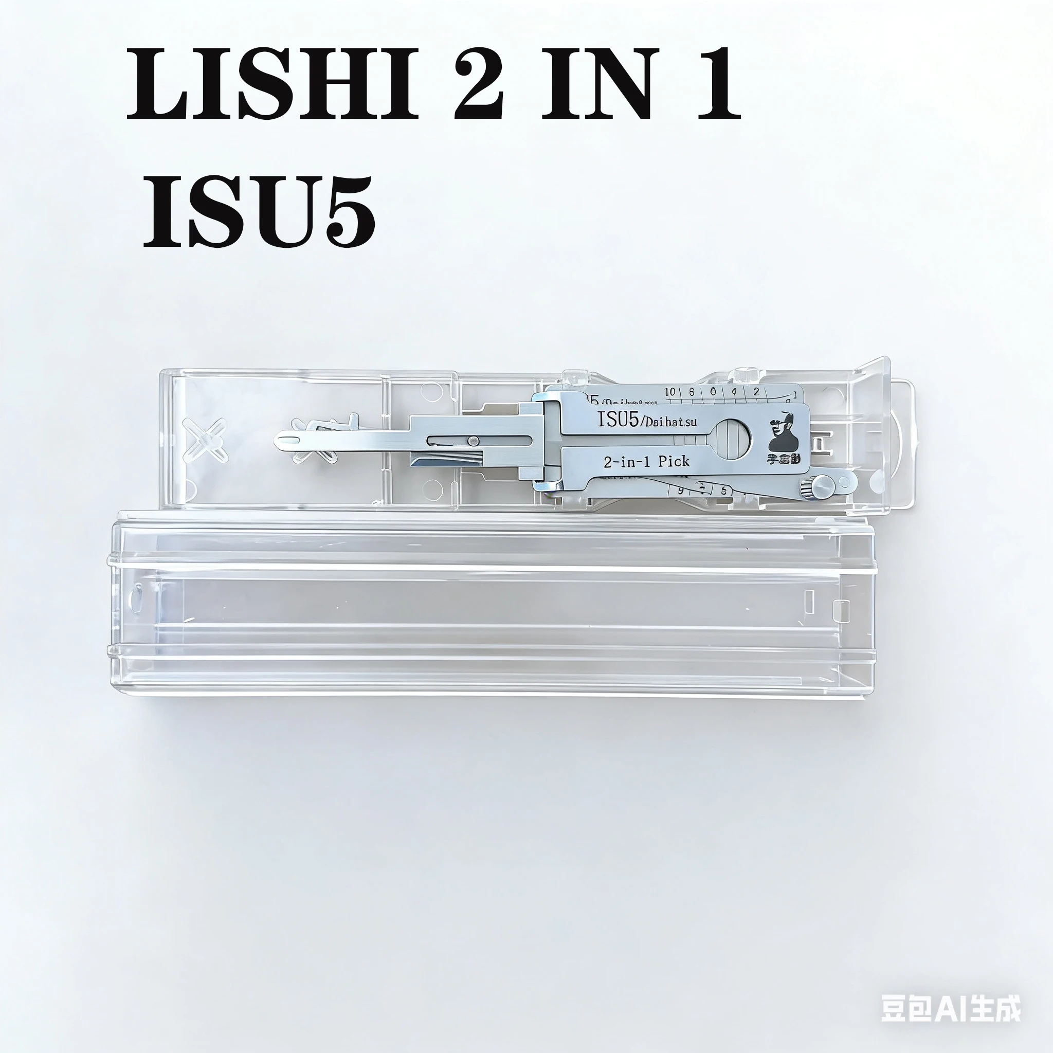 

LISHI Авто. Ключ для ISUZU, подходит для ISU 5.P3 (ISU5 IGN), 10 нарезок, DR/BT