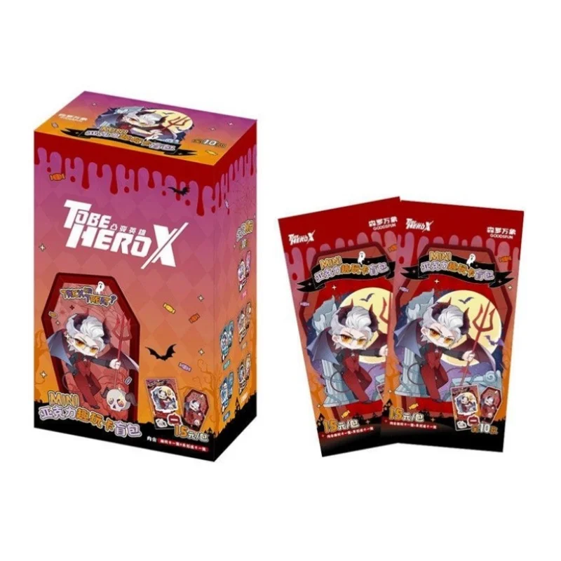 Card.Fun أصيلة العلامة التجارية الجديدة ليكون بطل الهالوين الاكريليك تحصيل بطاقة متعة اللعب بطاقة أنيمي الطرفية هدية عيد #6