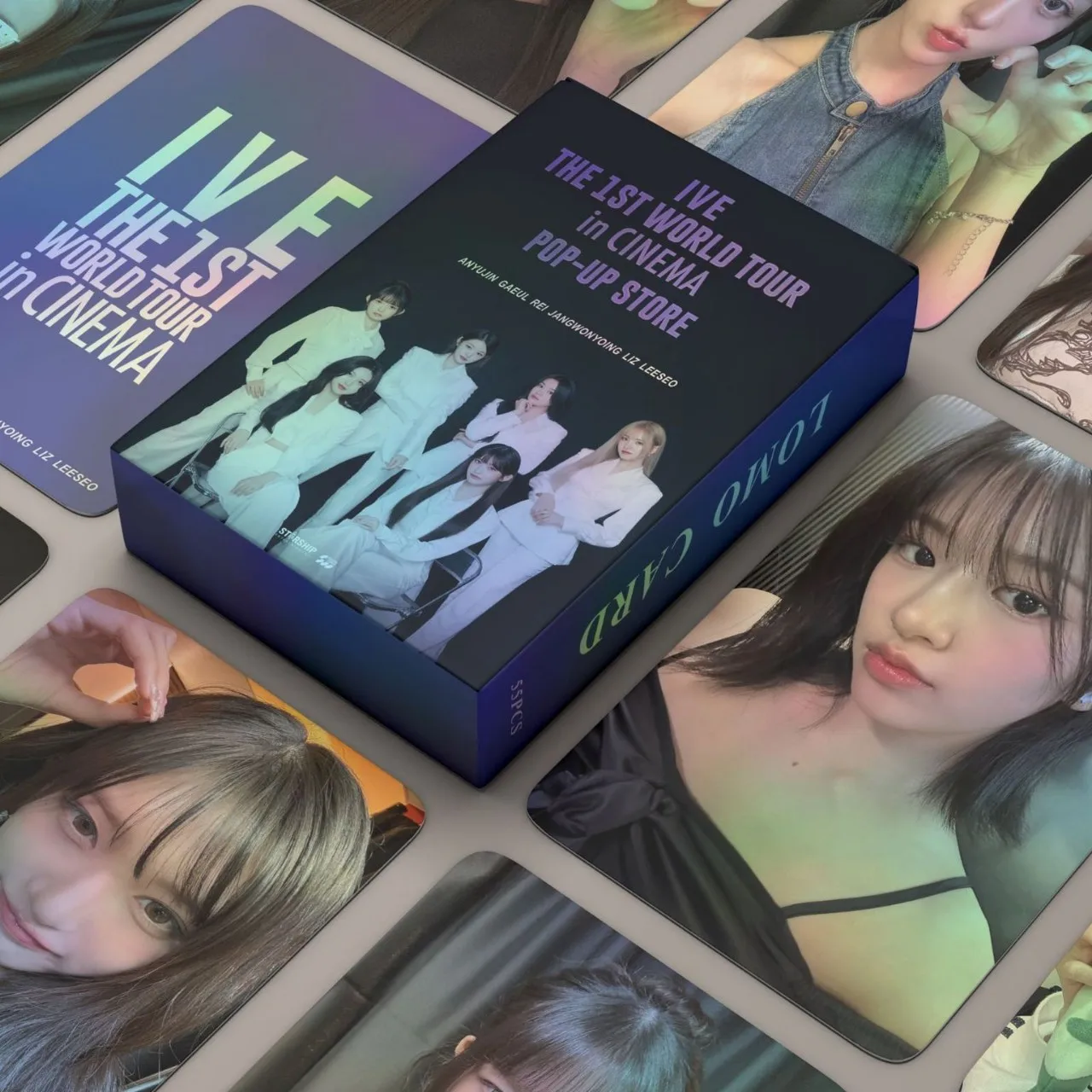 55Pcs/Set Kpop Born Pink 8th Anniversary Lomo Card JISOO JENNIE LISA ROSE Postcards Photocard for Fans Collection Gifts