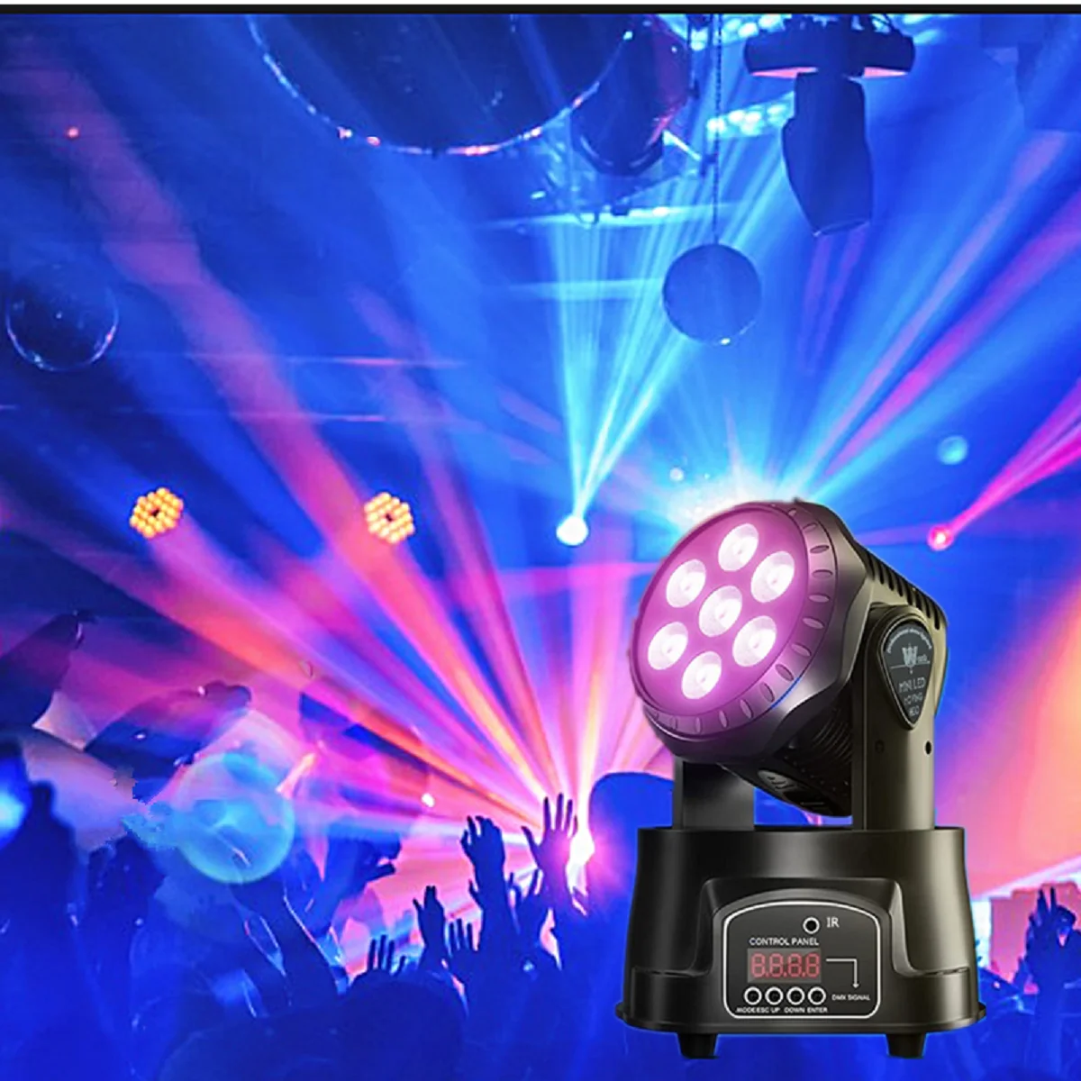 

Party Lights DJ Disco Lights Dance Lamp Sound activated /DMX Lighting Spotlight Beam lights Live, bar, wedding stage show lights