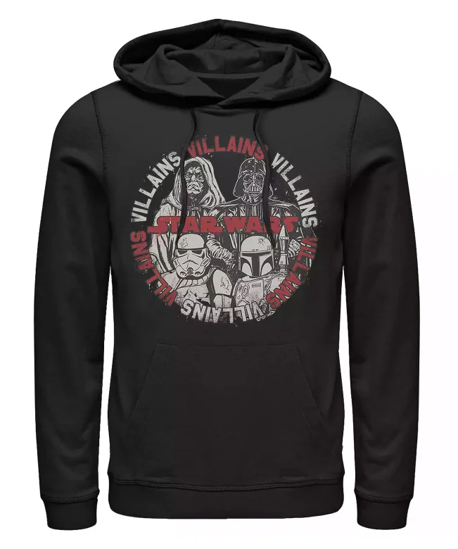 Felpe con cappuccio Star Wars adatte sia per uomo donna in autunno e inverno, pullover da strada casual con tema cinematografico stampato a caratteri retrò