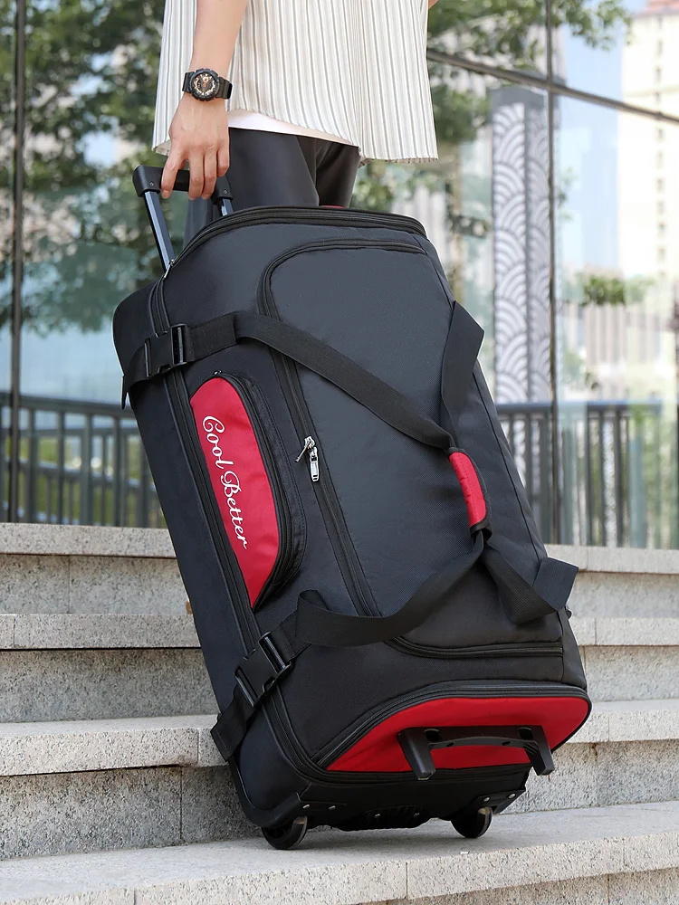 

Large Capaci Lage Bag Travel Bapa Suitcase Ox Cloth Foldable oulder Bag for Youth Men And Women Universal