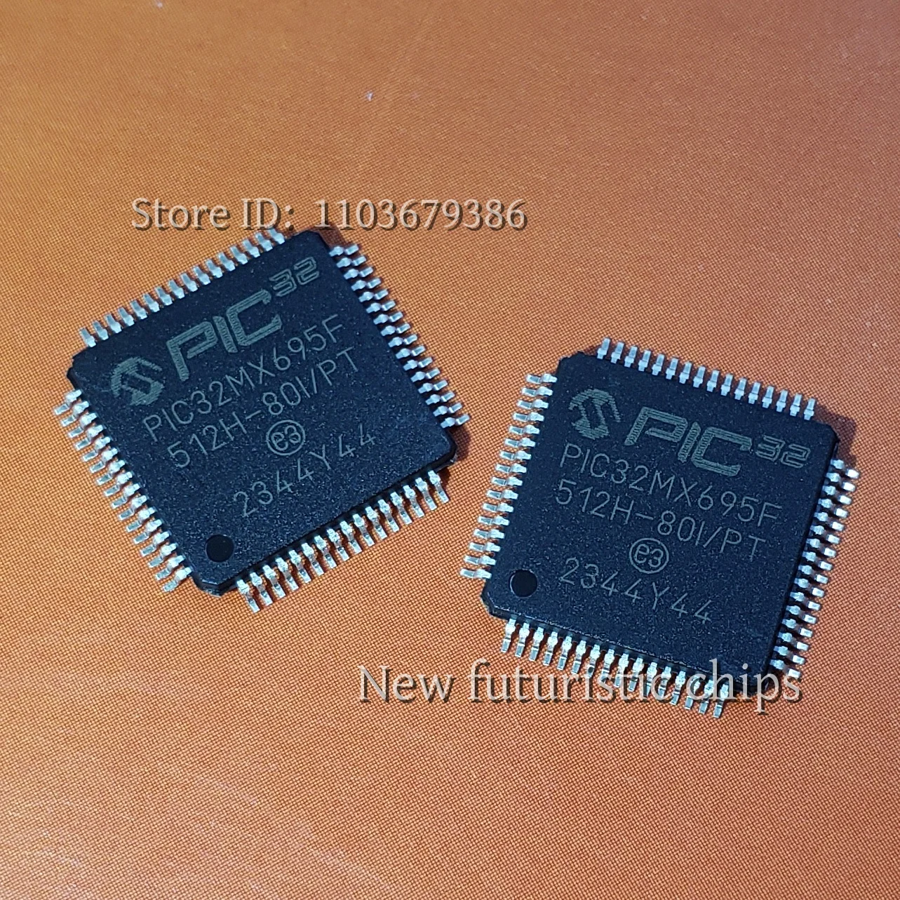 2-50PCS PIC32MX695F512H-80I/PT PIC32MX695F512H TQFP64 New Original MCU