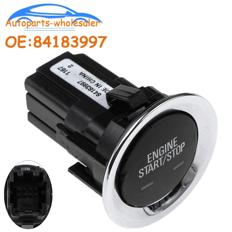 Car Accessories Engine Start Stop Push Button Switch One Key 84183997 8418-3997 Fit For 15 16 17 18 CHEVY IMPALA