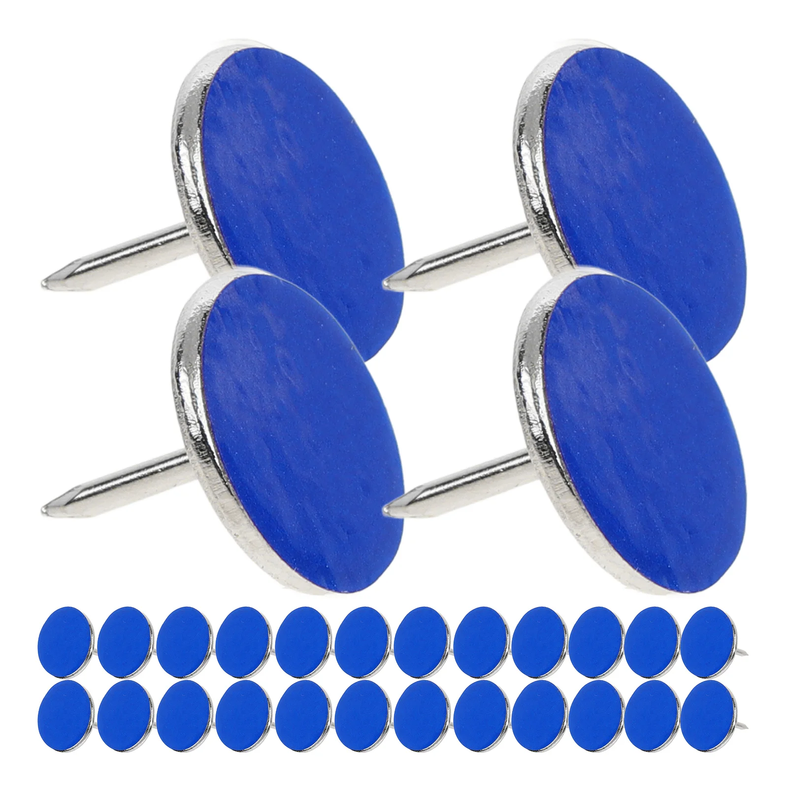 

50 Pcs Reflective Pushpin Trail Markers Trailer Hitches Hydrating Camping Gear and Accessories Pins Nylon Travel