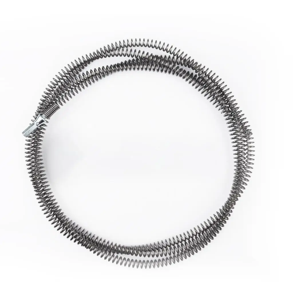 Flexible Drain Cleaning Cable Electric Drill Attachment Pipe Unclogging Tool Steel Wire for Sewer Kitchen Shower Sink