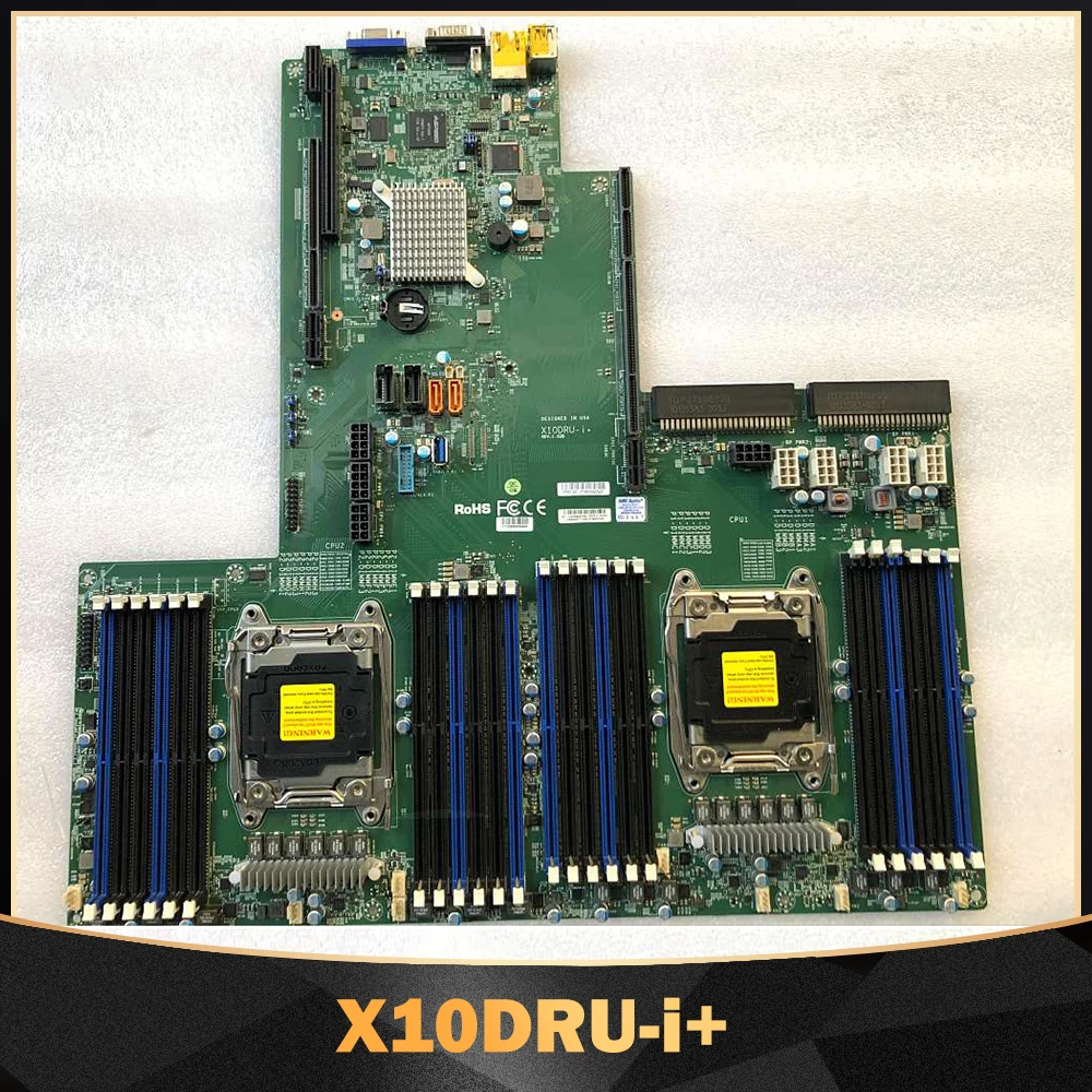 

For Supermicro X10DRU-i+ server Motherboard E5-2600 v4/v3 Family LGA2011 DDR4