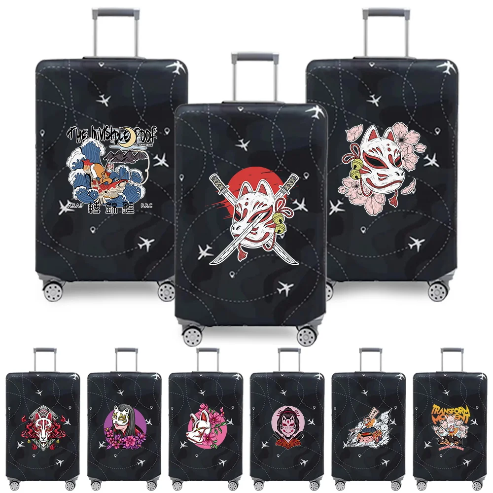 Suitcase Covers Portable Trolley Box Cover Zipper Suit for 18-32 Inch Bag Thicker Elastic Dust Cover Travel Accessories