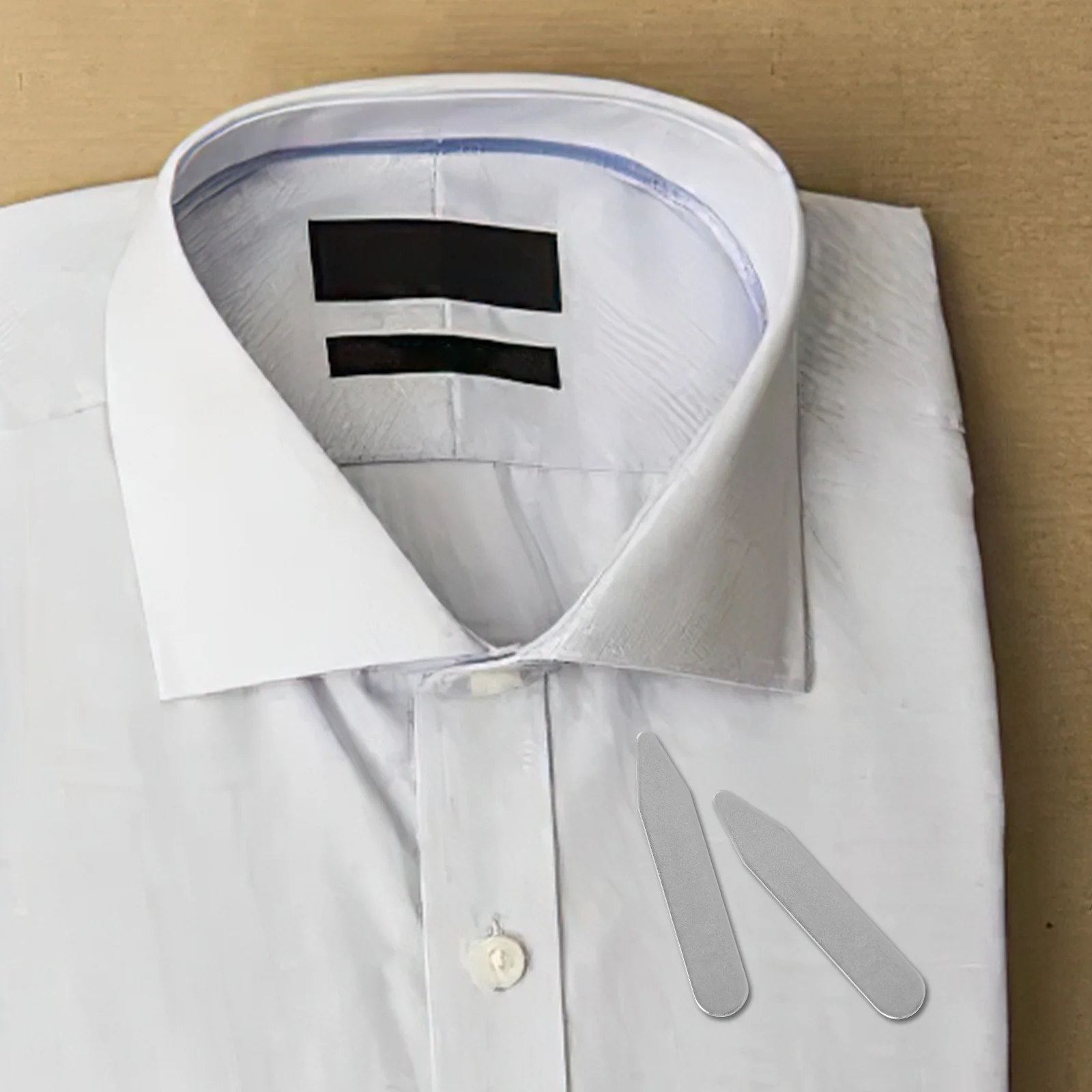 16 szt. Podpórki do kołnierzyka koszuli, wkładki do kołnierzyka męskiego garnituru, trwałe, uniwersalne, do stroju formalnego, łatwe w montażu.