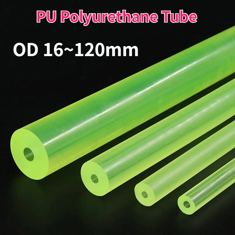 1pc-pu-ポリウレタンチューブ外径-16-〜-120-ミリメートル高弾性ゴム衝撃吸収-youli-ゴム耐摩耗性パイプ中空バー