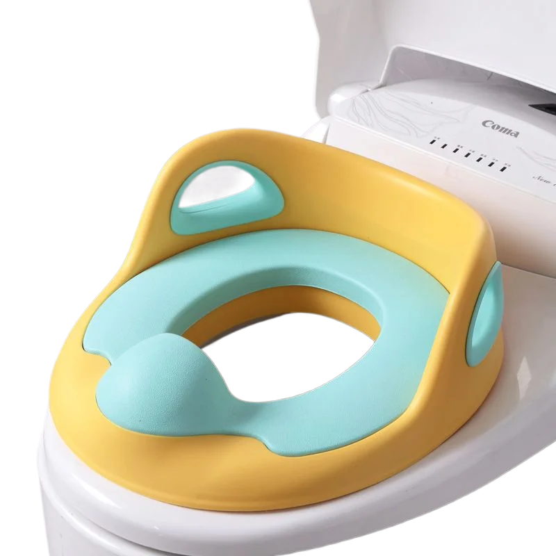 Potty portátil infantil para meninos e meninas, assento sanitário de viagem, vaso de treinamento, mictório com braços, à prova de deslizamento, bebê