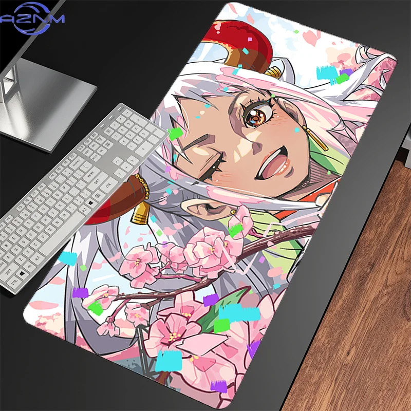 Mouse Pad Large PC Computer Desk Mat O-one P-piece Yamato Cute Anime Mousepad Non-Slip Keyboard Pad Gamer Accessories Table Pad