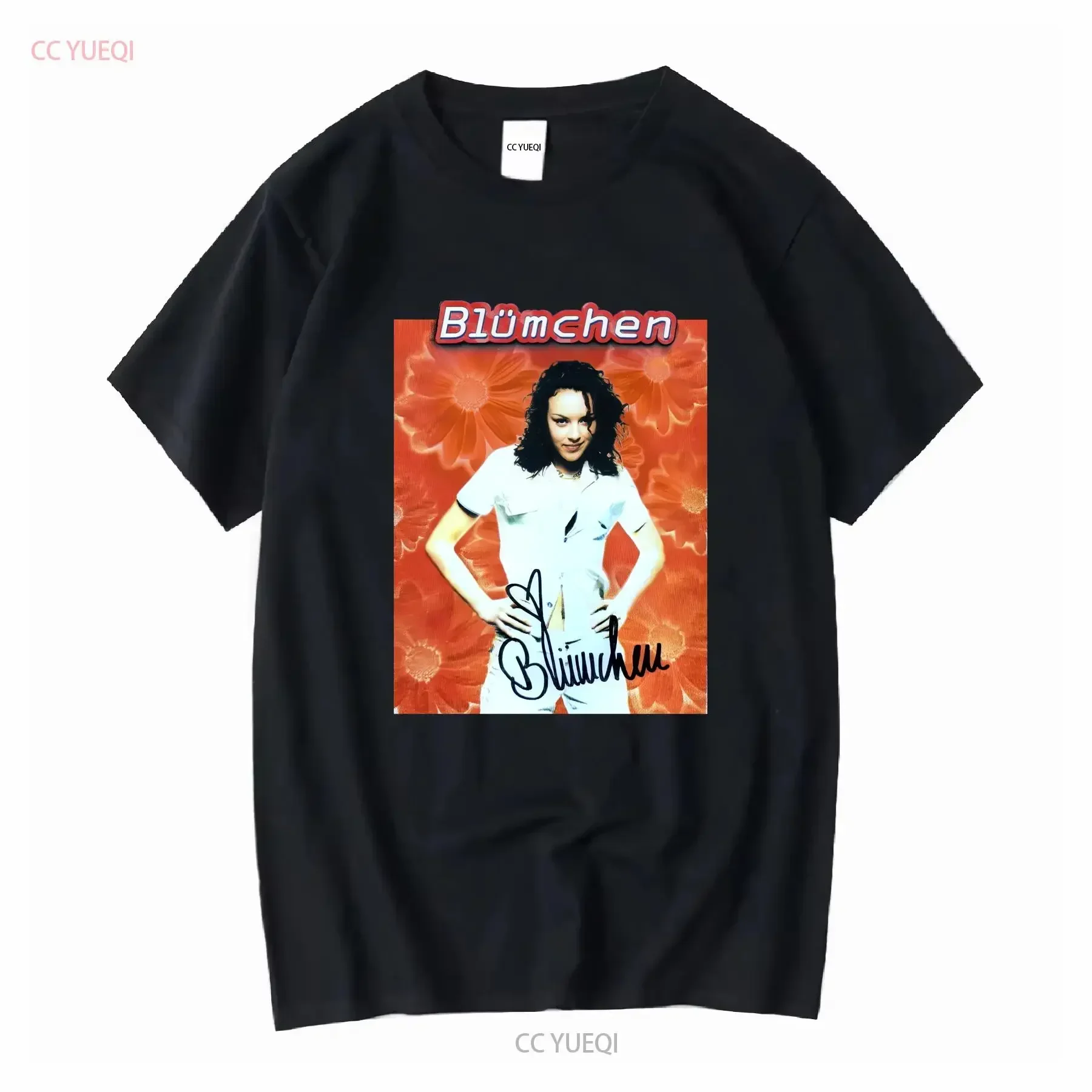 Customization Shirt Vintage 1997 Blümchen Jasmin Wagner T Shirt Classic White S 5XL SS7384 Long Sleeves Vintage Washed Streetwea