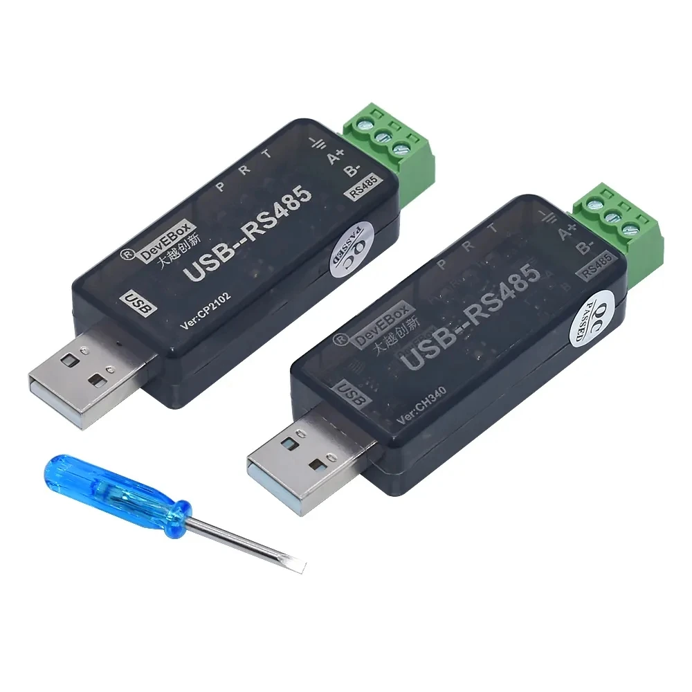 NEW USB to RS485 serial port Industrial grade CH340 CP21021500VRms transmission distance up to 1200 meters tested under 9600bps