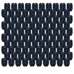Physiotherapy Tens Electrode Pads Conductive Gel Therapeutic Pulse Pressure Electrical Compex Muscle Stimulator Massage Patches