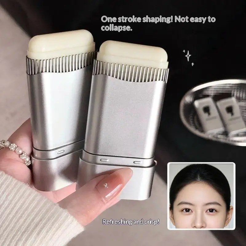 1Pcs Strong Hold Hair Wax Stick Non-Greasy Slick Pomade Styling Hair Tidy Neat Looking Hair Care Accessory Hair Wax Stick